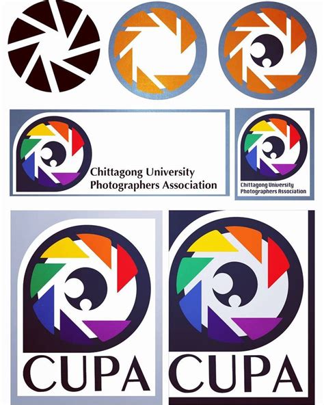 Logo development for Chittagong university photographers association. # ...