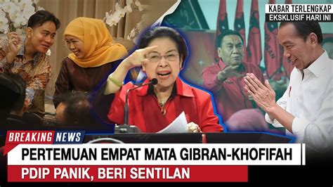 Wow Beneran Ini Dibalik Kunjungan Gibran Ke Khofifah Pdip Sentil