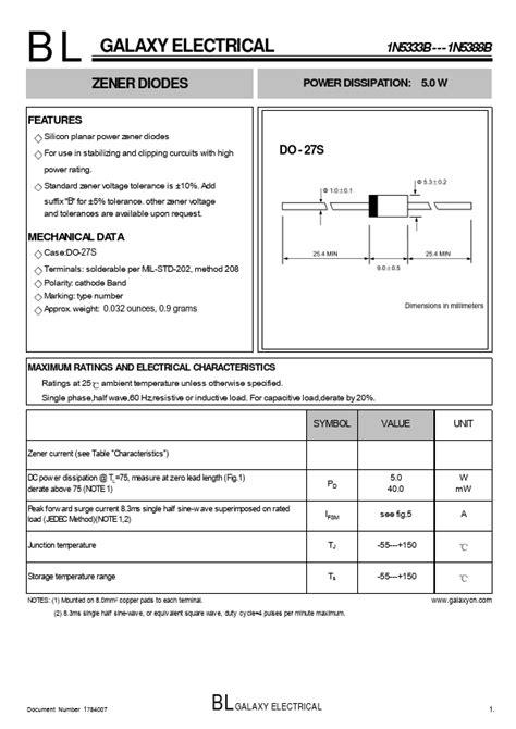 N B Gme Diode Hoja De Datos Ficha T Cnica Distribuidor