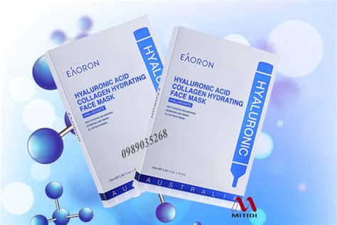 Mặt nạ dưỡng ẩm EAORON Hyaluronic Acid Collagen Hydrating Face Mask