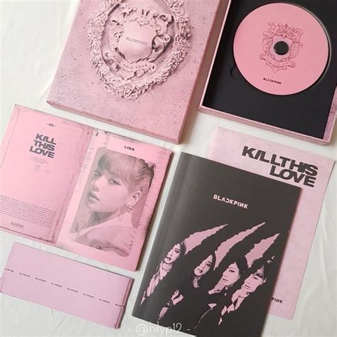 Lisa Kill This Love Album Pink Version In 2020 Album Photography