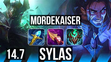 Morde Vs Sylas Mid Solo Kills Games Dominating Na Master