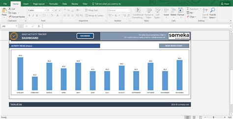 Daily Activity Tracker Template - Printable Excel Daily Tracker Template