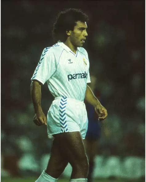 Photographic Print Of Hugo Sanchez Real Madrid Colorsport Images