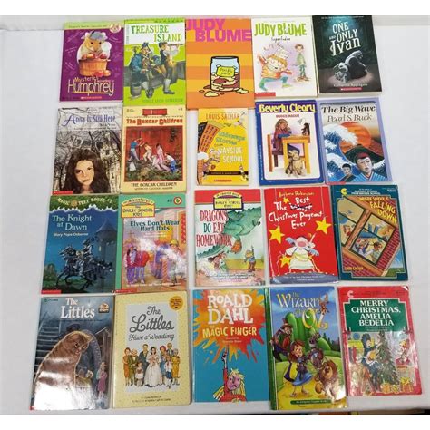 3rd Grade Chapter Books Lot of 20 Classics Homeschool Teacher Classroom