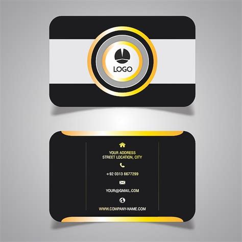 Premium Vector Simple Visting Cards