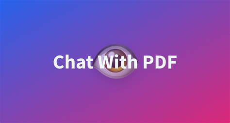 Chat With Pdf A Hugging Face Space By Mr Vicky