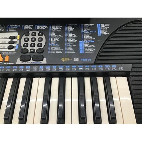 Yamaha Psr 79 Electronic Organ Portatone Portable Grand Electronic Keyboard With 49 Full Size Keys