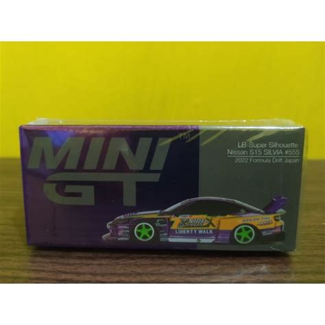 Jual Mini Gt Nissan S15 Silvia Lbwk Formula Drift Japan Purple Shopee