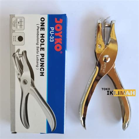 Jual One Hole Punch Joyko Pu Pu Pembolong Kertas Satu Lubang