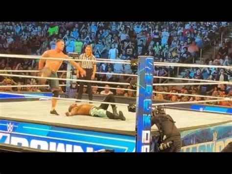 John Cena Wwe Smackdown Went Off Air Dark Match Wwe Smackdown