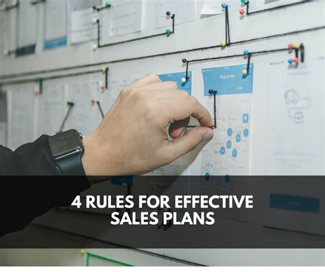 4 Rules For Effective Sales Plans — Sg Partners