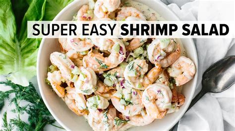 SHRIMP SALAD The Easy Must Make Summer Salad Recipe YouTube