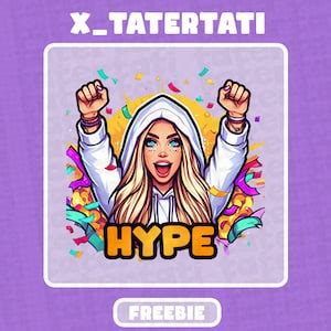 Twitch Emotes Emote Pack Honey Blonde Hair Blue Eyes Etsy Australia