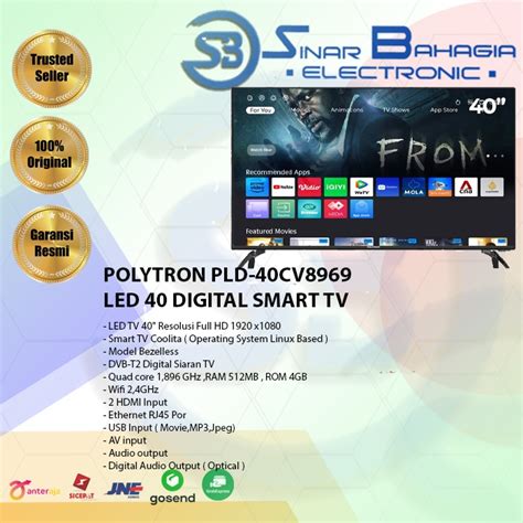 Jual Polytron Pld Cv Led Digital Smart Tv New Khusus