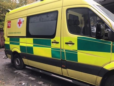 Mercedes Sprinter Salvage Vehicle Yellow