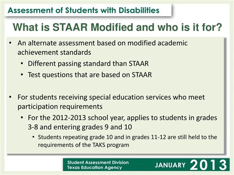 Staar Alternate Is The State Assessment For Students With Significant