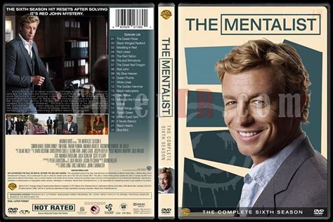 The Mentalist Seasons 1 7 Custom Dvd Cover Set English 2008 2015