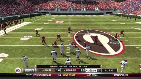 Ncaa Football Georgia Dawgs Dynasty Week Vs Boise State Broncos