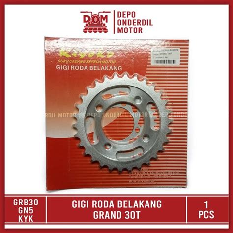 Jual Gear Belakang GRAND 30T KIYOKO Gigi Tarik Ger Gir Roda