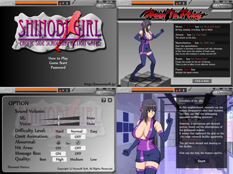 Shinobi Girl Hentai Flash Games Sex Pictures Pass