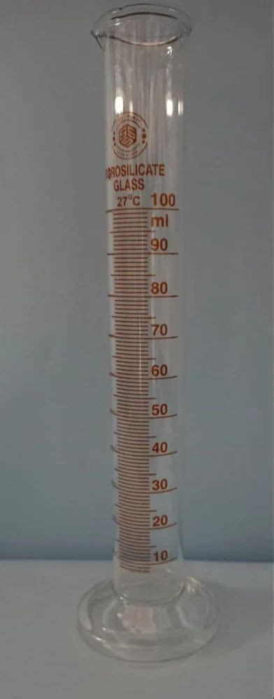 Cylindrical Ml Borosilicate Glass Measuring Cylinder Automation