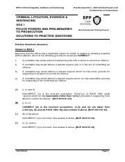 Sgs Mcq A Pdf Bptc Criminal Litigation Evidence And Sentencing