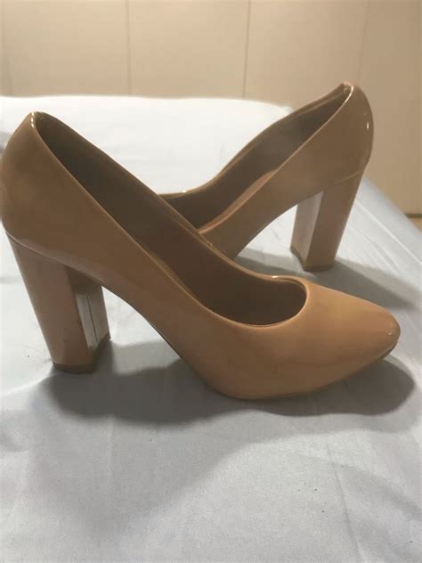 Sapato Nude Numero 35 Sapato Feminino Marisa Usado 37555174 Enjoei