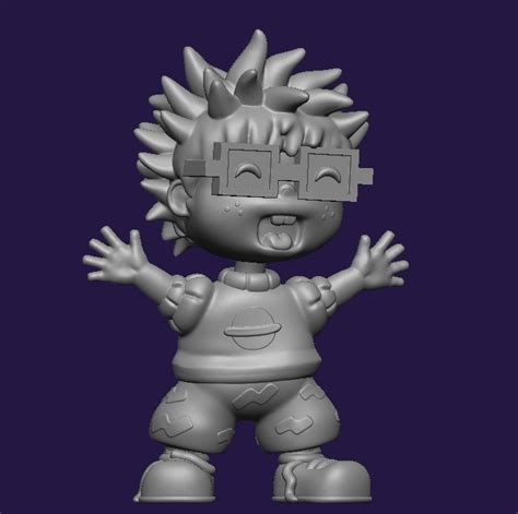 Stl File Rugrats Carlitos Carlos 🆓・3d Printer Model To Download・cults