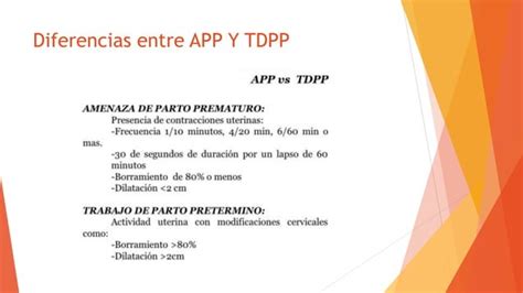 Amenaza Y Trabajo De Parto Pretermino Ppt