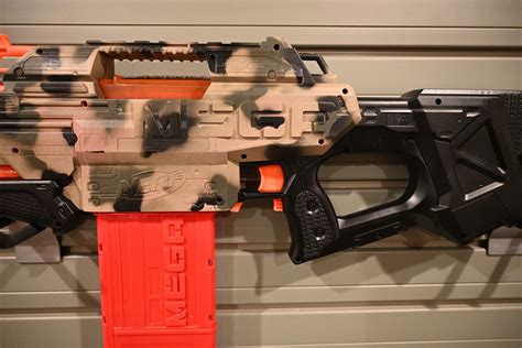 Modded Nerf Mega Motostryke With AA Battery Upgrade Camo | Etsy