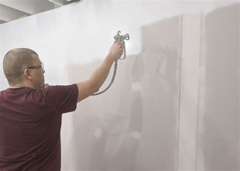 Paint Ceiling Or Walls First With Airless Sprayer Shelly Lighting