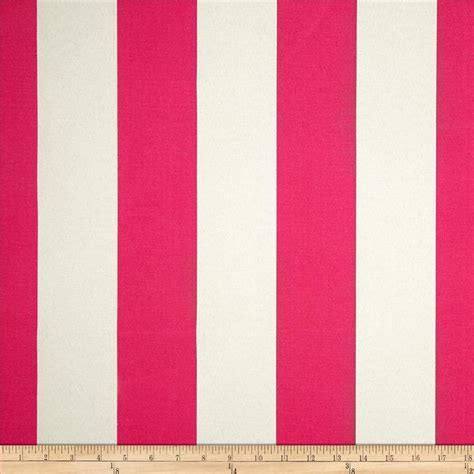 Pink & White Stripe - outdoor fabric | Decorative toss pillows, Premier prints, Outdoor fabric