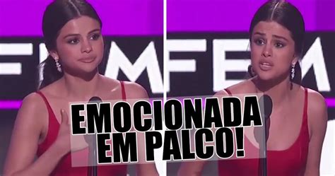 Após Reabilitação Selena Gomez Faz Discurso Emocionante No American