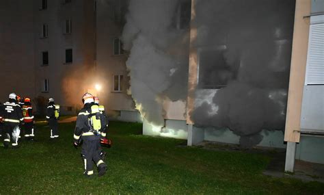 Simmering Wegen Brandstiftung kam es zu einem Großeinsatz der