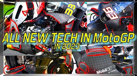 ALL NEW TECH IN MotoGP BIKES IN 2023 MotoGP2023 YouTube