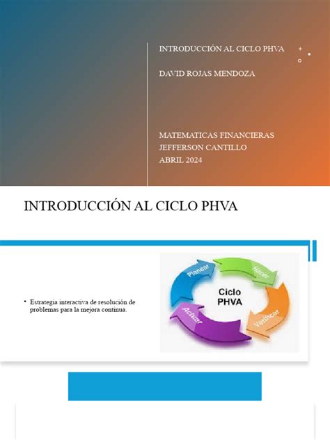 Ciclo Phva Descargar Gratis Pdf Business Economias