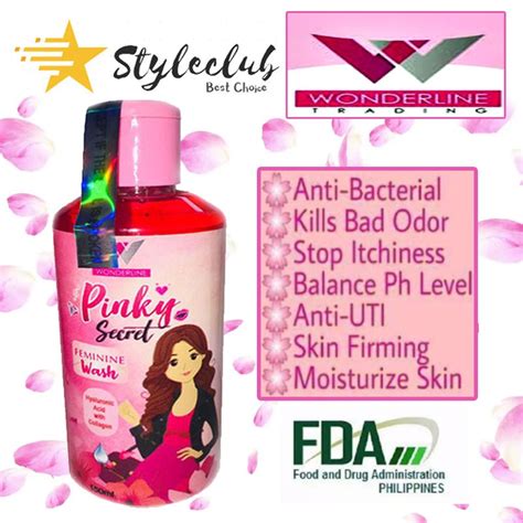 Styleclub Pinky Secret Feminine Wash 150ml Original Feminine Care Ph