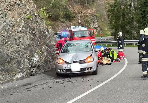 Eisacktal Kollision Zwischen Pkw Und Motorrad Unsertirol