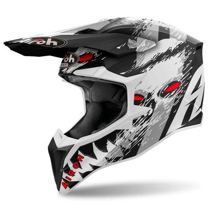 Casque Cross Airoh Wraaap Demon Motoblouz