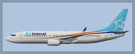 Air Transat Boeing 737 800 Ok Tsr Atco Repaints