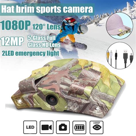 Buy Ultra Hd P Hat Brim Camera Wide Angle Lens Outdoor Sport