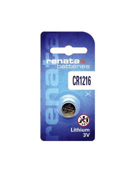 CR 1216 RENATA LITHIUM BATTERY