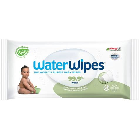 Waterwipes Soapberry Extract Baby Wipes Pack Woolworths