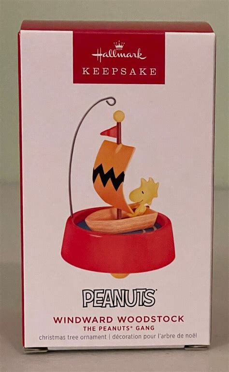 Hallmark 2023 WINDWARD WOODSTOCK Peanuts Gang Ornament NMIB