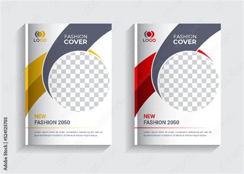 Education book cover design template. Fashion page cover. social media ...