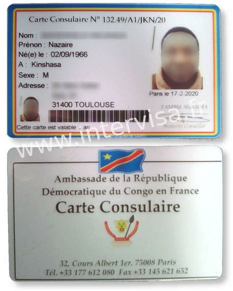 Carte Consulaire Malgache En France