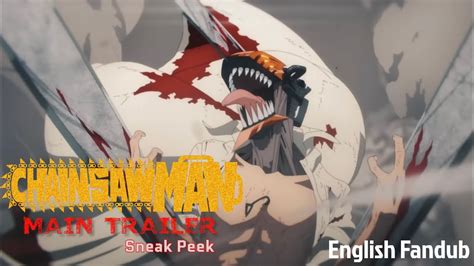 Chainsaw Man Main Trailer Fandub Sneak Peek Youtube