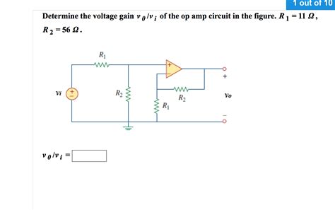 Op Solved For V Out