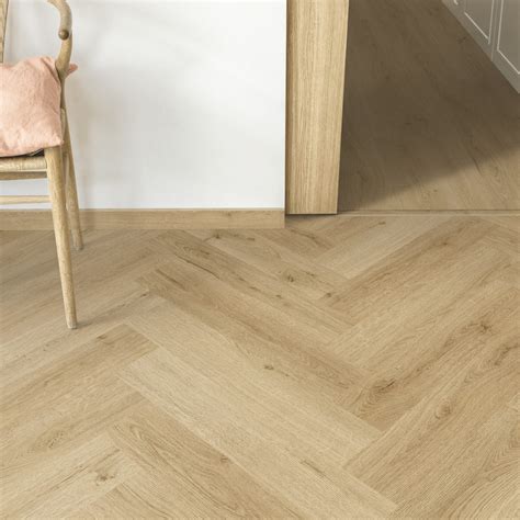 Quickstep Alpha Ciro Botanic Beige Oak Lvt Herringbone Avhbu40362 Artisan Flooring